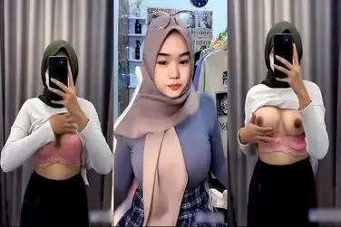 Jilbab Tiktoker Cantik Buka Pakaian